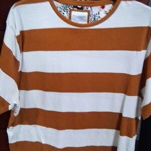 Denim and flower’s shirt size  large